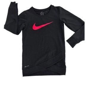 Girls Nike dry fit crossover tunic shirt size 4T